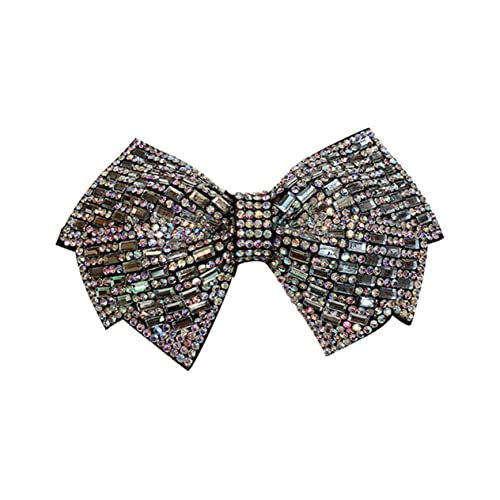 LALAFINA Strass Schmetterling Haarspange Haarspangen Für Die Hochzeit Damenbögen Clipbögen Haarschleife Haarnadeln Schleifenhaarspangen Bowknot-clip Strass Haar Filz Strasssteine Mädchen von LALAFINA