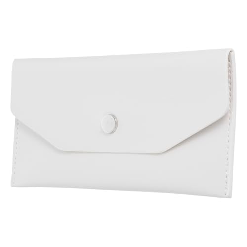 LALAFINA Wiederverwendbarer Budget-geldumschlag Geldbörse Für Damen Hochzeitsgeldumschlag Quittungshalter Organizer Aus Robustem Pu Kompakt Und Leicht Mit Knopfverschluss Für Reisen Und von LALAFINA