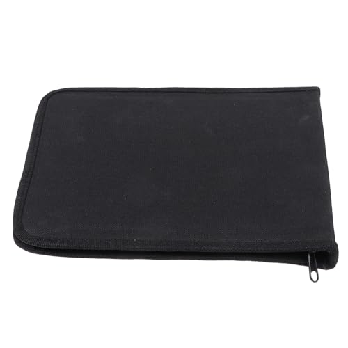 LALAFINA Bleistift Tasche Stifte Tasche Oxford Tuch Pinsel Zipper Design Tragbare Pencilcase Schreibwarenhalter Studentenbedarf von LALAFINA