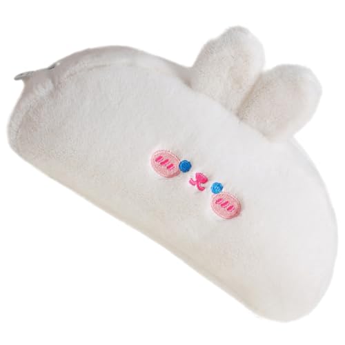 LALAFINA Großes Plüsch Federmäppchen mit Großem Fassungsvermögen Reißfestes und Waschbares Mäppchen für Schüler Multifunktionale Stifttasche für Schreibwaren und Kosmetik Rutschfestes von LALAFINA