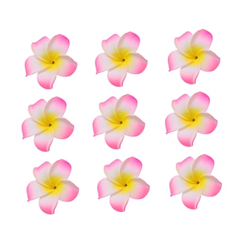 LALAFINA Hibiskusblüten-Haarspangen Hibiskus-Haarspange kinder haarschmuck haarklammer set Haaraccessoires Haarspange Frangipani Haarnadel Hawaii Badeanzug reisen Blütenkopf von LALAFINA