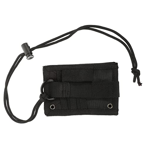 LALAFINA Oxford Cloth Badge Holder Mit Abnehmbarem Clip Robuster Ausweis Und Kartenhalter Für Beruf Und Alltag Transparent Und Praktisch Für Id-Karten Und Schlüsselanhänger von LALAFINA