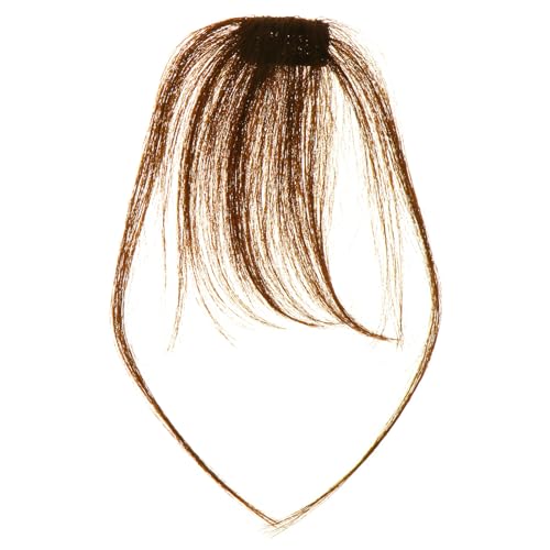 LALAFINA Perücken Perücke Stück Haare Platt Air Bangs Haarteil Haarverlängerungen Knallen Haar Einclipsen Fransen Luftfransen-haarknalle Haarklammer Haarsträhnen Futter Aufsteckbar Damen von LALAFINA