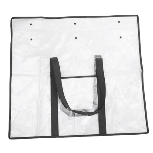 LALAFINA Skizzenblock-Tasche Whiteboard durchsichtige Postertasche PVC-Pinnwandhalter Aufbewahrungsbeutel Werkzeugkasten Reißbrettträger Poster-Aufbewahrungstasche tragbar von LALAFINA