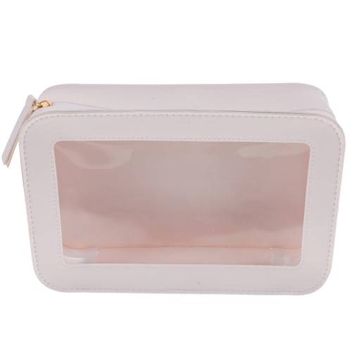 LALAFINA Transparenter Make-Up-Taschen-Organizer Kulturbeutel Mit Reißverschluss Mehrzweck-Reißverschlusstasche wasserdichte Kosmetiktasche Tragbares Reisegepäck LALAFINA Transparenter Make-Up-Taschen-Organizer Kulturbeutel Mit Reißverschluss Mehrzweck-Reißverschlusstasche wasserdichte Kosmetiktasche Tragbares Reisegepäck von LALAFINA