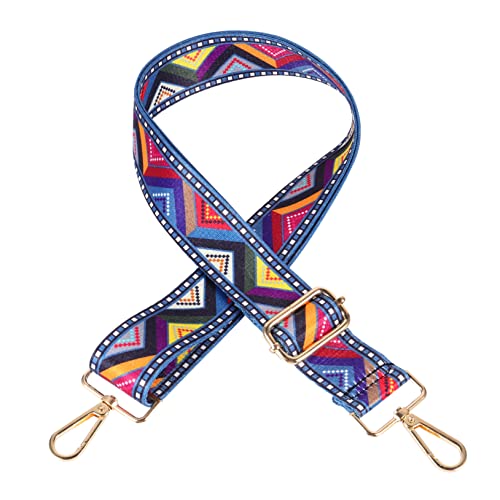 LALAFINA Gurtband Schultergurt Mit Druckdesign Taschengurt-ersatz Verstellbarer Schultergurt Bunter Gurt Mit Schnallen Für Gitarre Und Tasche von LALAFINA