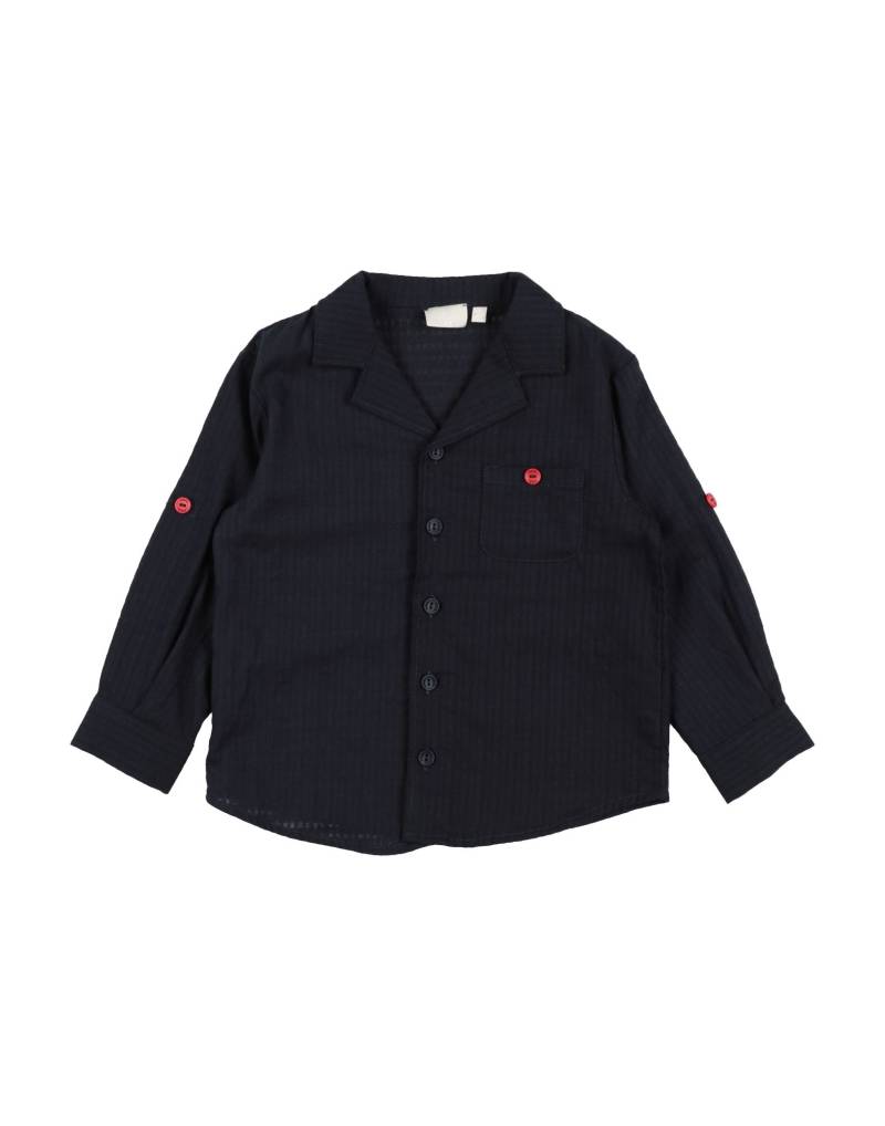 LALALÙ Hemd Kinder Nachtblau von LALALÙ