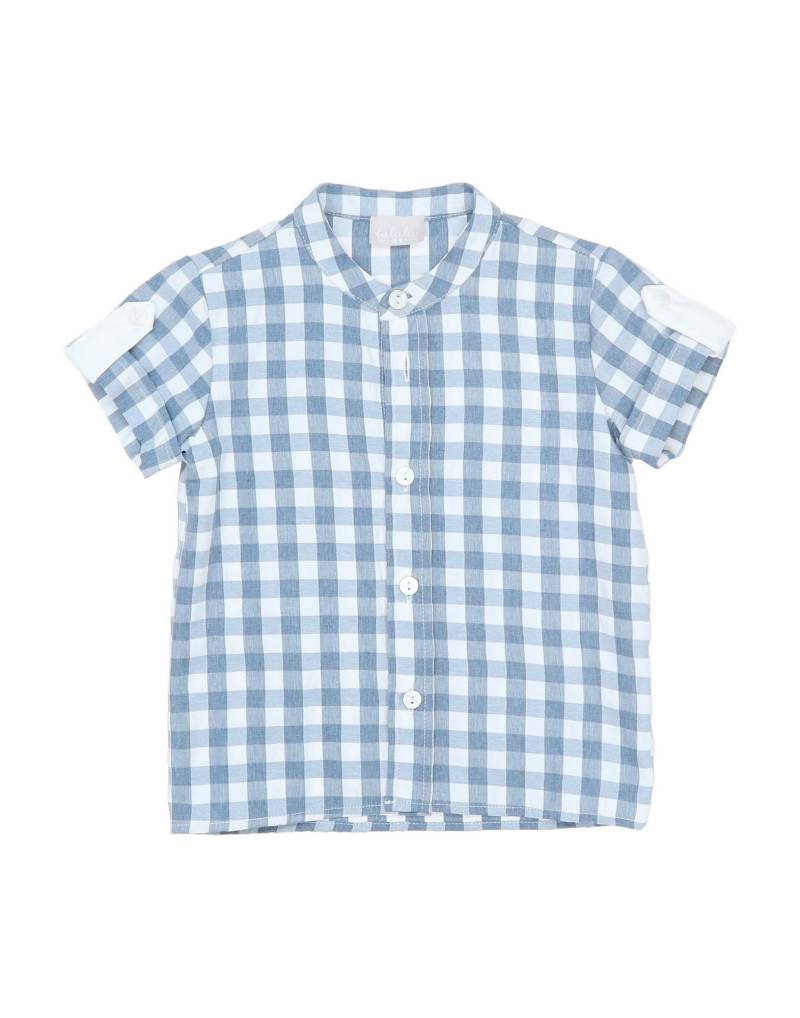 LALALÙ Hemd Kinder Taubenblau von LALALÙ