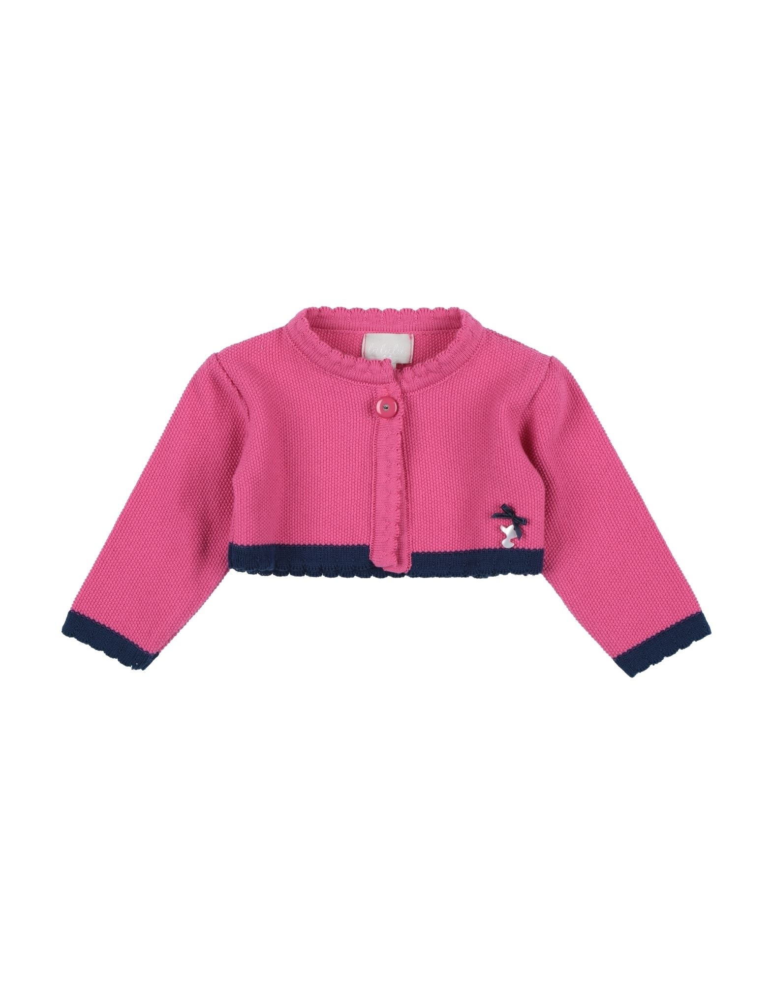 LALALÙ Strickjacke Kinder Fuchsia von LALALÙ