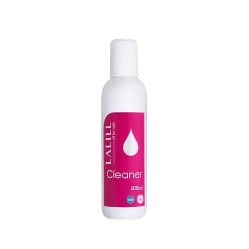 LALILL Nail Cleaner 100 ml - Nagellackentferner - UV Nagellack Cleaner für Polish, Shellac, Hybride, Gelnägel und Pinsel - Shellac Entferner - Gel Nägel Reiniger - Gel Nagellack UV Cleaner von LALILL
