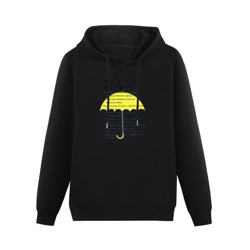 LAM PURE How I Met Your Mother Life Lessons Hoody Unisex Ptinted Hoodies Long Sleeve Men's Hooded with Pocket Black XL LAM PURE How I Met Your Mother Life Lessons Hoody Unisex Ptinted Hoodies Long Sleeve Men's Hooded with Pocket Black XL von LAM PURE