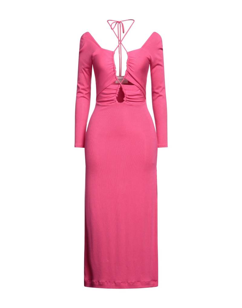 LAMA JOUNI Midi-kleid Damen Fuchsia von LAMA JOUNI