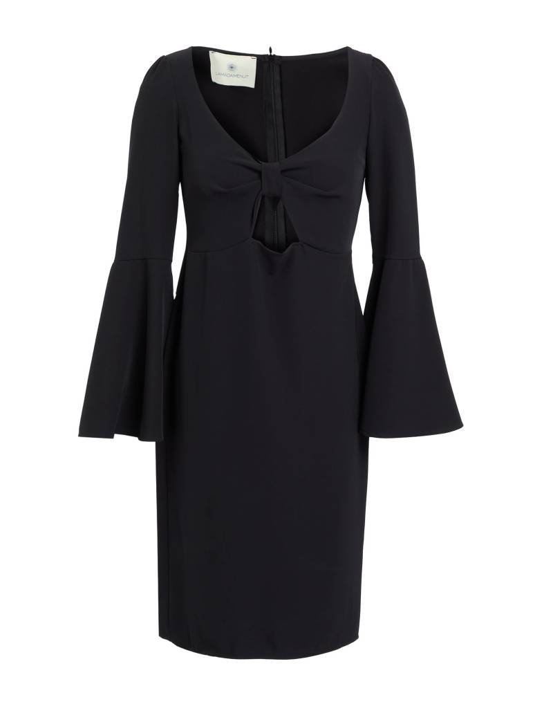 LAMADAMENUIT Mini-kleid Damen Schwarz von LAMADAMENUIT