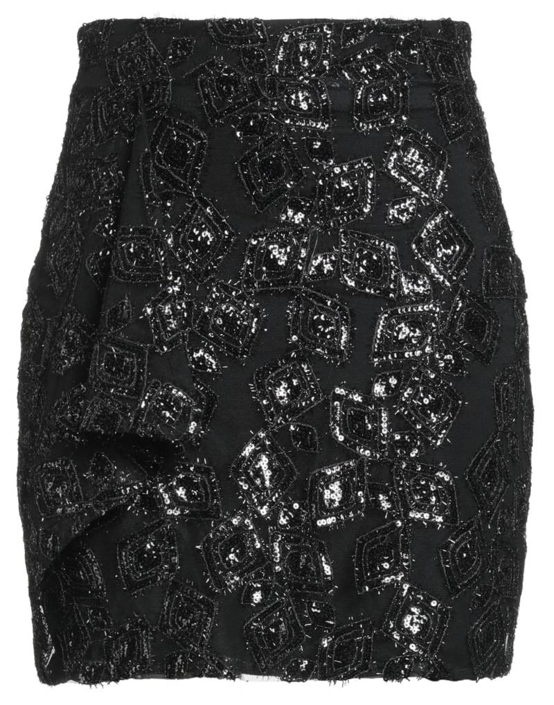 LAMADAMENUIT Minirock Damen Schwarz von LAMADAMENUIT