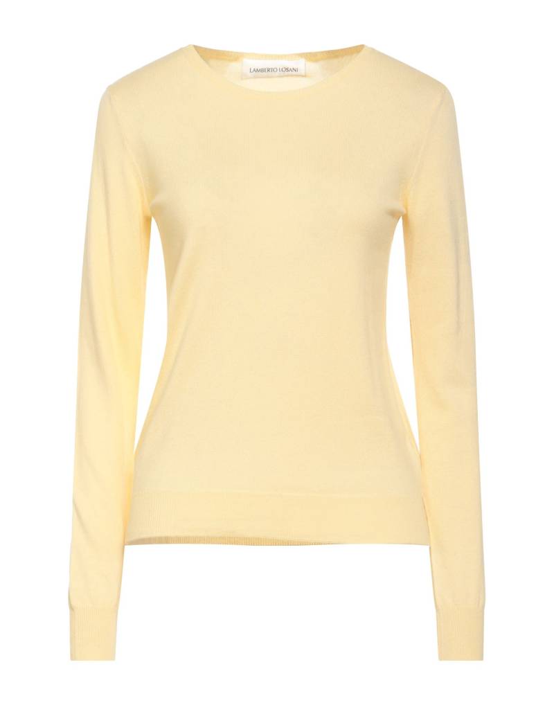 LAMBERTO LOSANI Pullover Damen Pastellgelb von LAMBERTO LOSANI