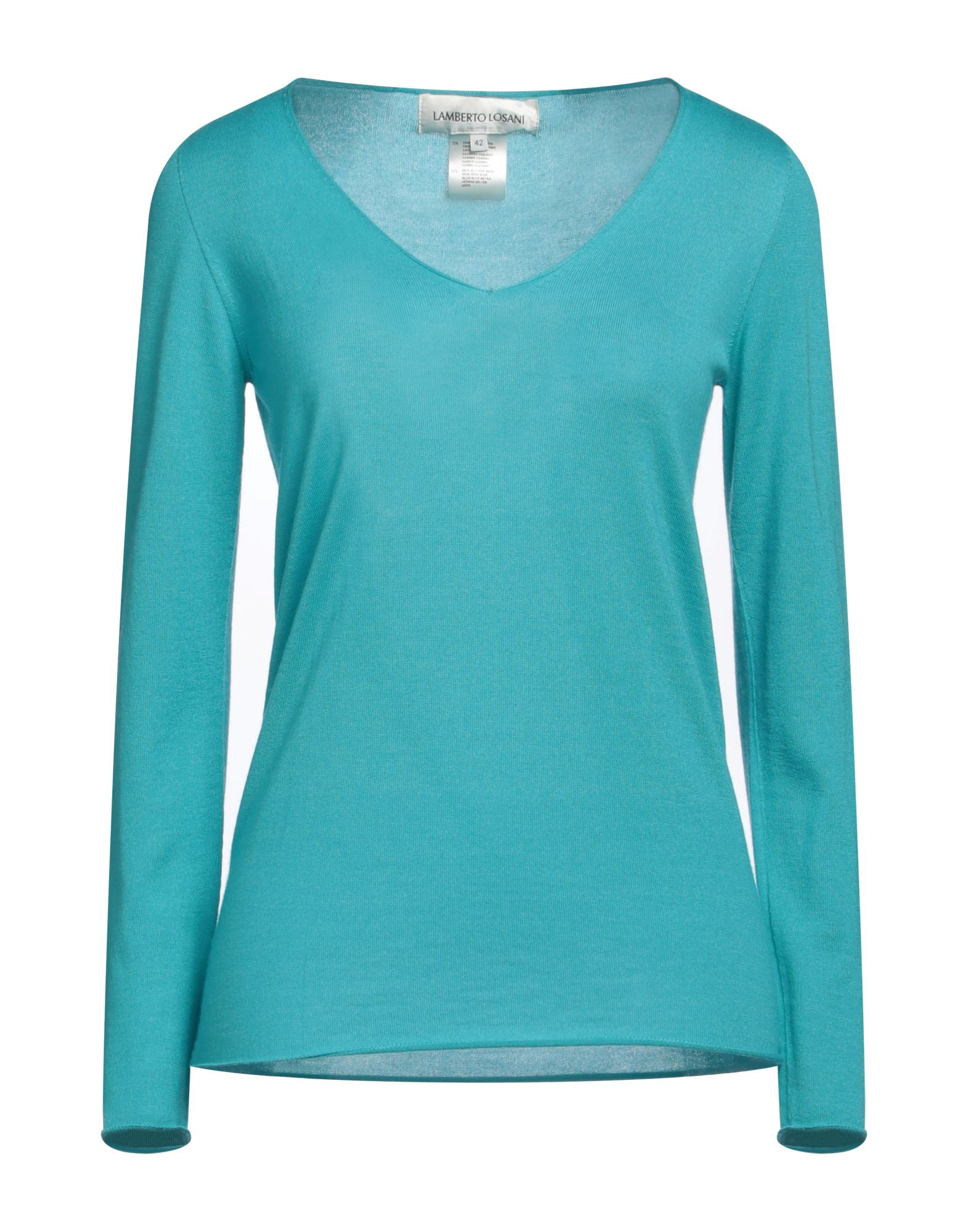 LAMBERTO LOSANI Pullover Damen Tūrkis LAMBERTO LOSANI Pullover Damen Tūrkis von LAMBERTO LOSANI