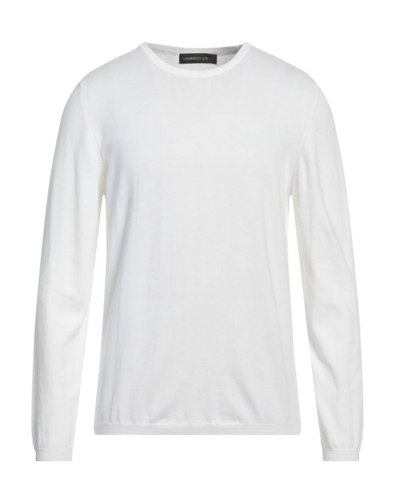 LAMBERTO LOSANI Pullover Herren Weiß von LAMBERTO LOSANI