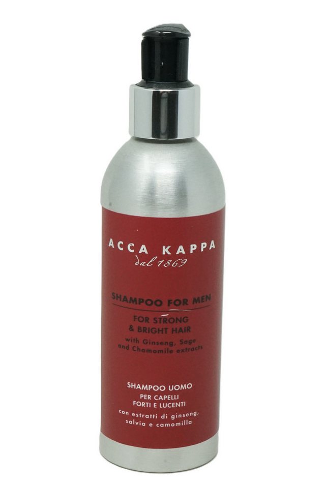 LAMBORGHINI Haarshampoo Acca Kappa Shampoo for men strong & bright hair 200 ml von LAMBORGHINI