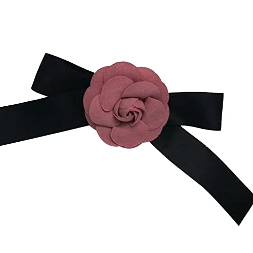 Elegante Kamelienschleife Haarspange für Damen, Haarnadeln, Blume, Haarstyling, Haarspangen, modische Kopfbedeckung, Kamelienschleife, Haarspange von LAMDNL