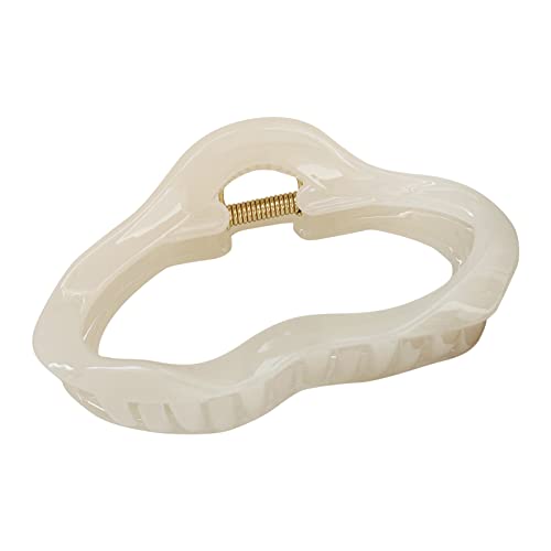 Große Haarklammer für dickes Haar, 10,2 cm, unregelmäßige Haarklammern, rutschfest, Haarschmuck für Damen, Haarklammer von LAMDNL
