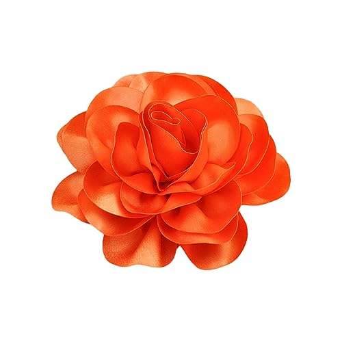 Haarspange mit super großer Blume, mehrfarbig, Bühnenauftritts-Zubehör für Frauen und Mädchen, Party, Strand, Hochzeit, große Blume, Haarschmuck von LAMDNL