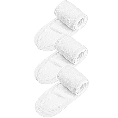 LAMDNL Elastische Haarbänder für Damen, Make-up, Plüsch, einfarbig, für Yoga, Training, Haar-Accessoires von LAMDNL