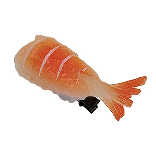 Niedliche Sushi-Haarspange für Kinder, Mädchen, Kleinkinder, für Damen und Mädchen, multifunktionales Haarzubehör für drinnen und draußen, Reisen, Haarspange von LAMDNL