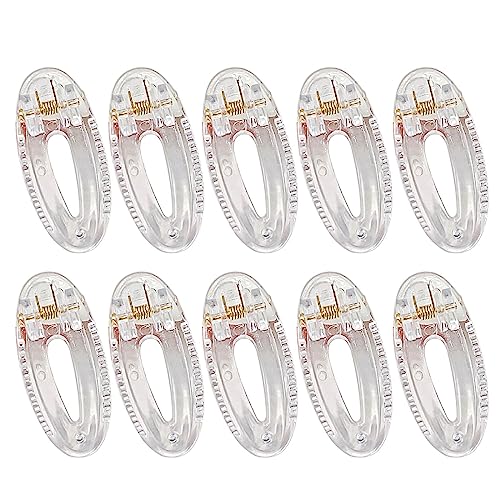 Set mit 10 transparenten Haarspangen aus transparentem Acryl, Haar-Accessoires, klare Haarspange, Haarnadeln für Damen und Mädchen, Haarschmuck von LAMDNL