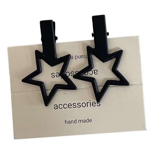 Star Snap Clip Y2K-Stil Stern Haarnadel Süß Handgemachte Niedliche Pins Haarnadel Kopfbedeckung Haarschmuck Frauen Mädchen Mädchen von LAMDNL