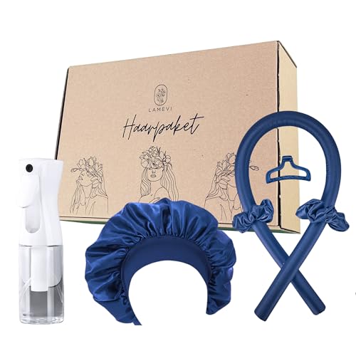 LAMEVI Haarpaket - Haarpflege Set Geschenkset für Frauen (Haarpaket - dunkelblau) von LAMEVI