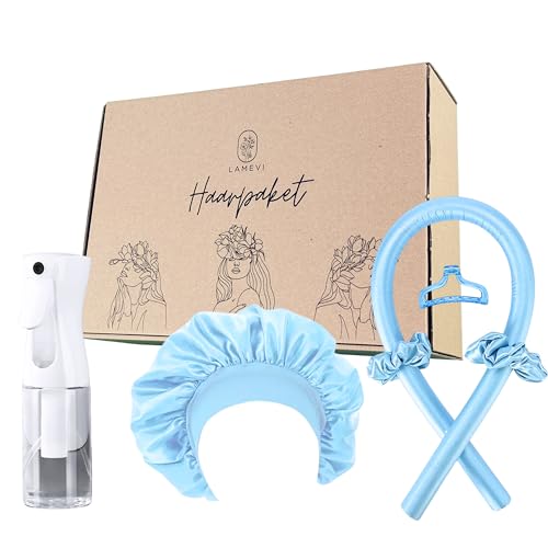 LAMEVI Haarpaket - Haarpflege Set Geschenkset für Frauen (Haarpaket - hellblau) von LAMEVI