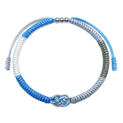 LAMIBEE Pride Infinity Love Wins, LGBTQAI+ Pride Love Wins Tibetische Handgelenk-Wickel-Armbänder, mit LGBTQ-Surfer-String-Seil-Armband für Sie und Ihn, Damen und Herren, Unterstützung der von LAMIBEE