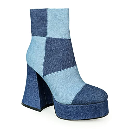 LAMODA - Break In Two Platform Ankle Boots, EU 41 LAMODA - Break In Two Platform Ankle Boots, EU 41 von LAMODA