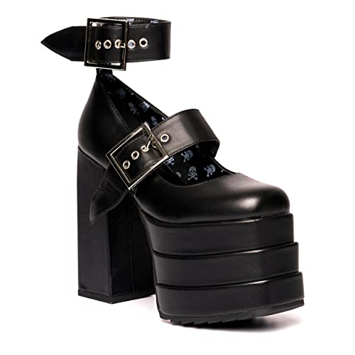 LAMODA Damen Automatic Court Shoe, Black Pu, 36 EU von LAMODA