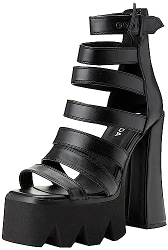 LAMODA Damen Back Off Court Shoe, Black Pu, 38 EU von LAMODA