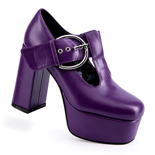 LAMODA Damen Dream Lover Court Shoe, Purple Pu, 39 EU von LAMODA
