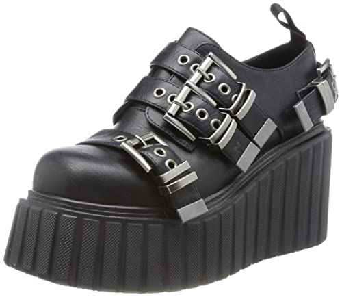 LAMODA Damen Dreaming Big Wedges, Black Pu, 40 EU von LAMODA