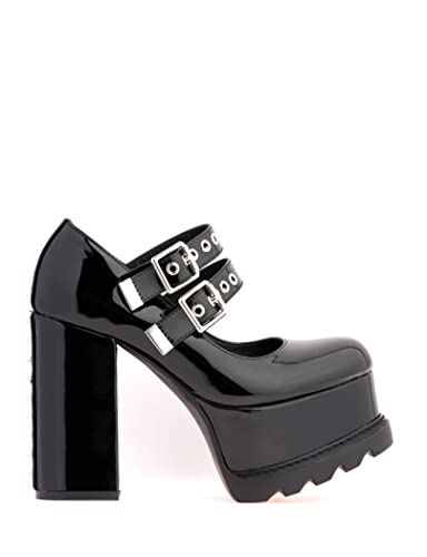 LAMODA Damen Entitled Extreme Court Shoe, Black Patent, 38 EU LAMODA Damen Entitled Extreme Court Shoe, Black Patent, 38 EU von LAMODA