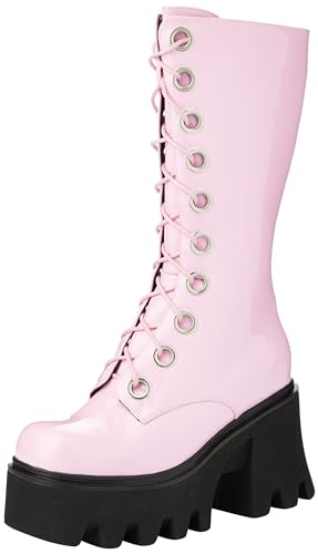 LAMODA Damen Erhalten Sie bezahlt Halblange Stiefel, schwarzer Lack, 39 EU LAMODA Damen Erhalten Sie bezahlt Halblange Stiefel, schwarzer Lack, 39 EU von LAMODA