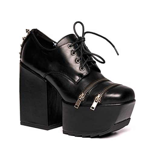 LAMODA Damen Excuses Court Shoe, Black Pu, 39 EU von LAMODA