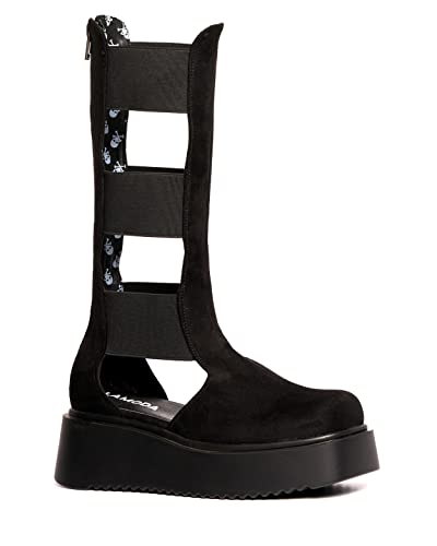 LAMODA Damen Gloomy Days Ankle Boot, Black Suede, 41 EU von LAMODA