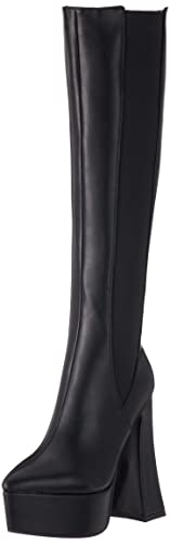 LAMODA Damen Gone Knee High Boot, Black Pu, 38 EU von LAMODA