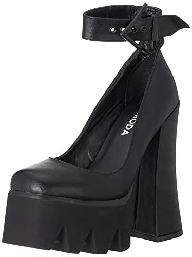 LAMODA Damen Guilty Court Shoe, Black Pu, 37 EU von LAMODA