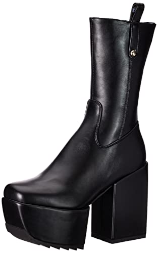 LAMODA Damen Kickin' It Ankle Boot, Black Pu, 41 EU LAMODA Damen Kickin' It Ankle Boot, Black Pu, 41 EU von LAMODA