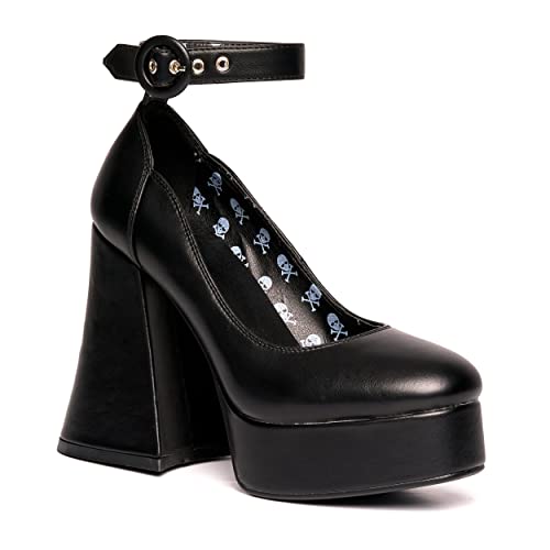 LAMODA Damen Last Flight Court Shoe, Black Pu, 41 EU LAMODA Damen Last Flight Court Shoe, Black Pu, 41 EU von LAMODA