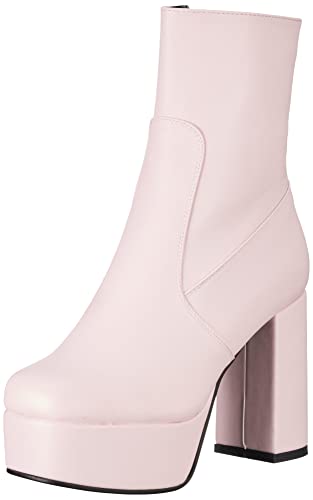 LAMODA Damen Making Moves Ankle Boot, Pink Pu, 41 EU LAMODA Damen Making Moves Ankle Boot, Pink Pu, 41 EU von LAMODA