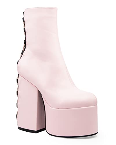 LAMODA Damen Master Love Ankle Boot, Pink Pu, 37 EU von LAMODA