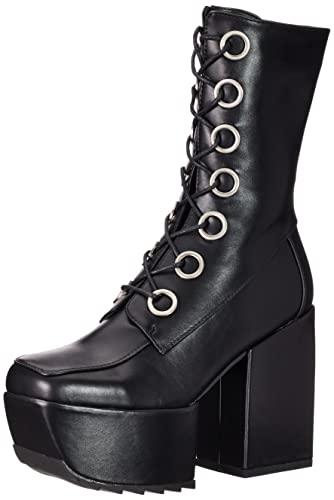 LAMODA Damen Mutual Agreement Mid Calf Boot, Black Pu, 40 EU von LAMODA