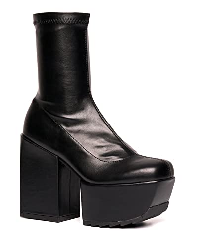 LAMODA Damen Pretty Please Halblange Stiefel, Schwarz (Black Pu), 38 EU LAMODA Damen Pretty Please Halblange Stiefel, Schwarz (Black Pu), 38 EU von LAMODA