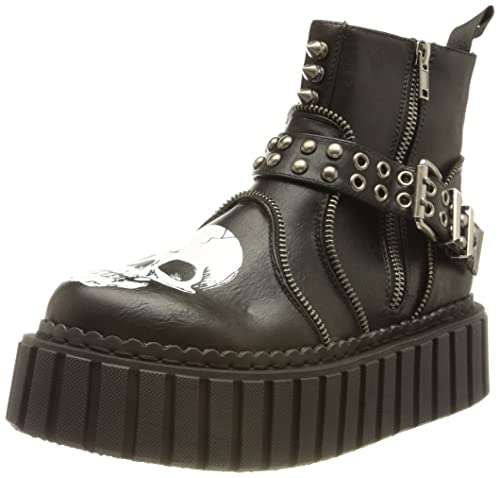 LAMODA Damen Reasonable Doubt Ankle Boot, Black Skull, 41 EU LAMODA Damen Reasonable Doubt Ankle Boot, Black Skull, 41 EU von LAMODA